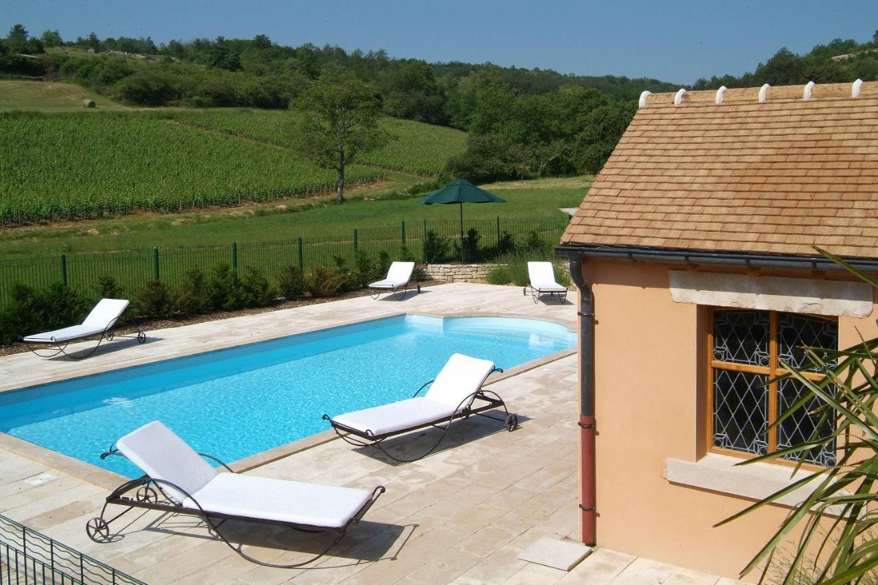 Domaine De La Combotte Bed & Breakfast Nantoux Bagian luar foto