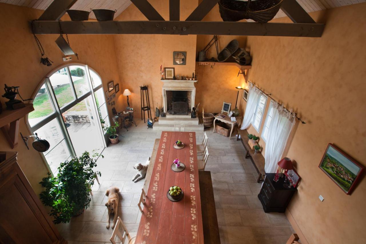 Domaine De La Combotte Bed & Breakfast Nantoux Bagian luar foto